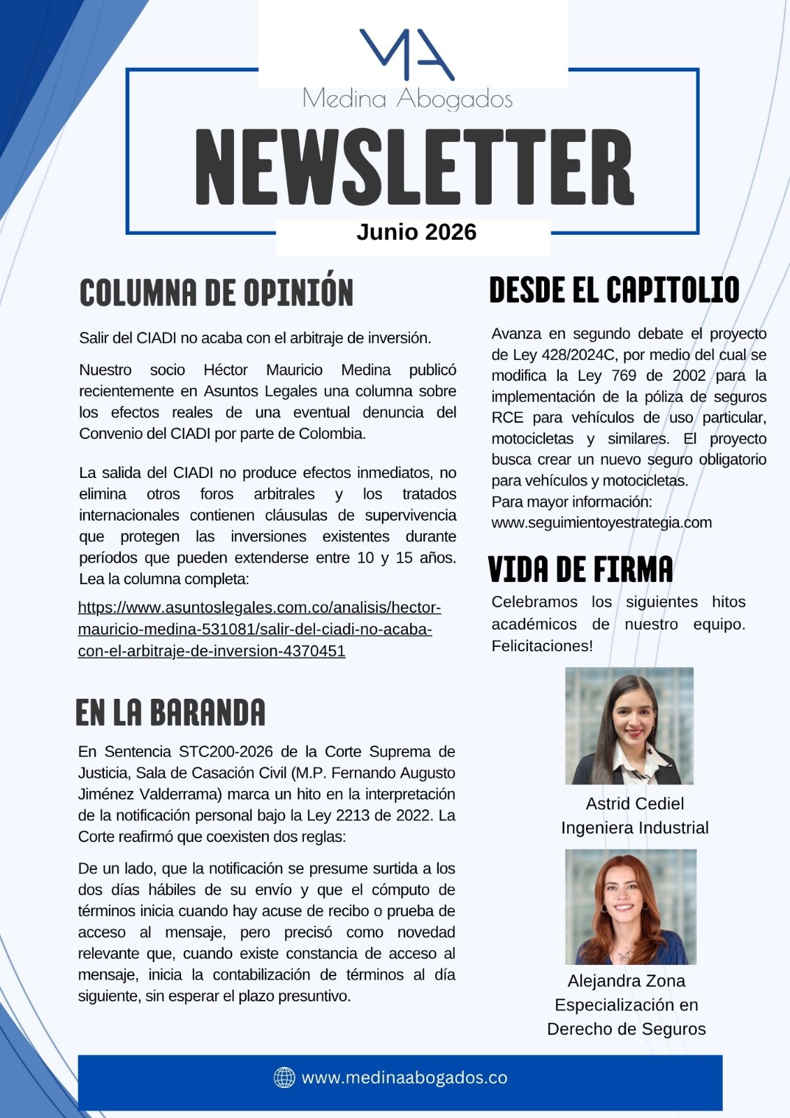NewsLetter - Junio 2026